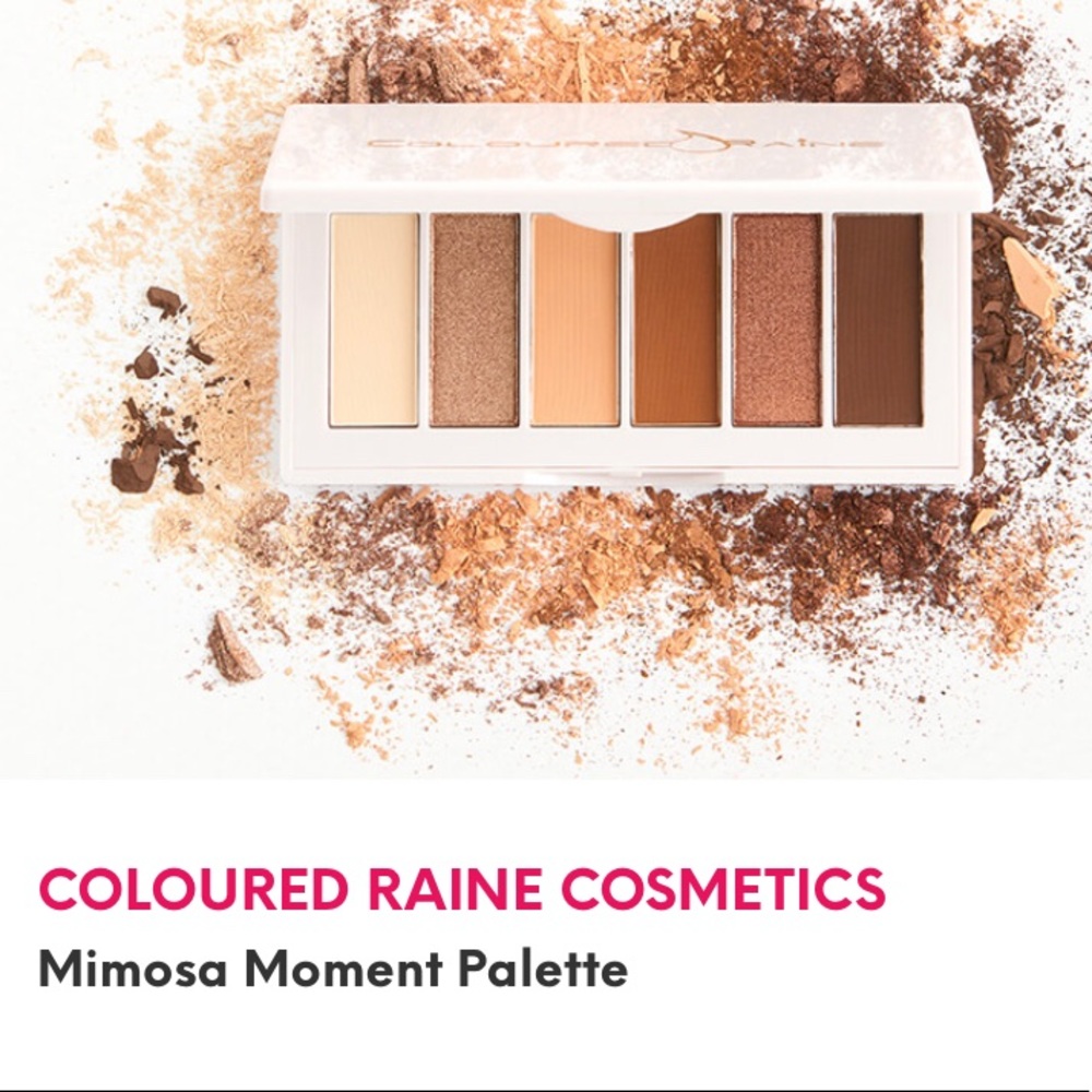 Coloured Raine eyeshadow palette in Mimosa Moment